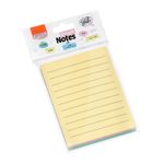 bloco adesivo smart notes pautado pastel 100 folhas