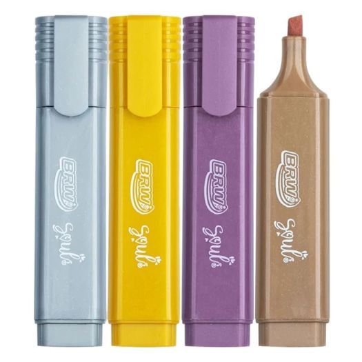 marca texto metallic 4 cores marca texto metallic 4 cores