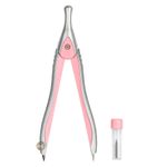 compasso escolar metálico pastel compasso escolar metálico pastel