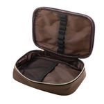 estojo box soul pets dog marrom com pompom estojo box soul pets dog marrom com pompom