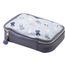 estojo box soul gato cinza com pompom