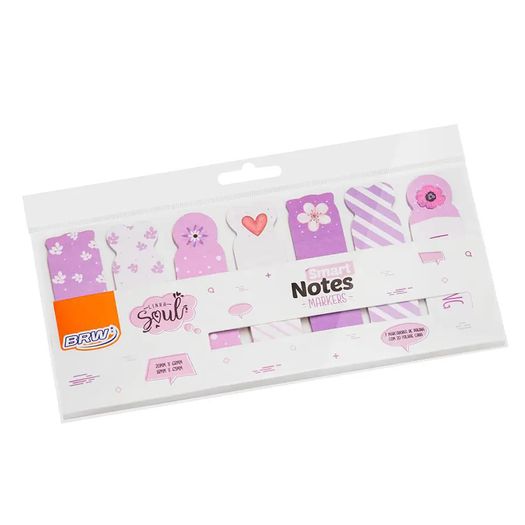 marcador de página adesivo smart notes markers lilás marcador de página adesivo smart notes markers lilás