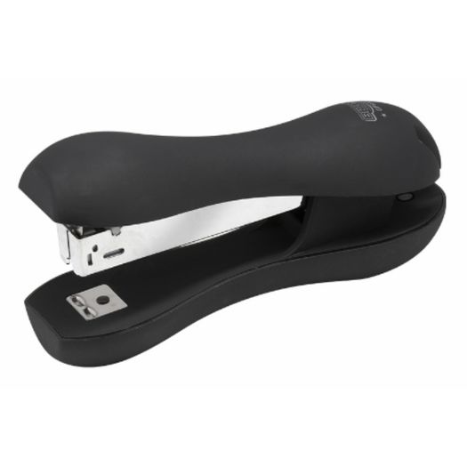 grampeador emborrachado para 20 folhas preto grampeador emborrachado para 20 folhas preto