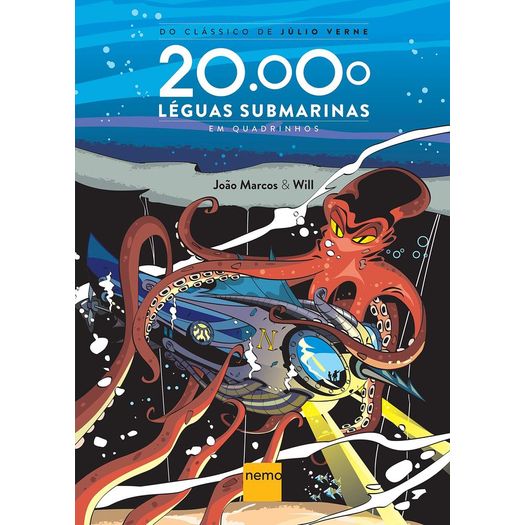 20.000 léguas submarinas - em quadrinhos