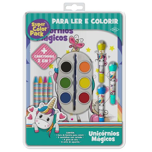 super color pack - unicórnios mágicos super color pack - unicórnios mágicos