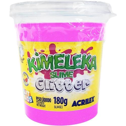 kimeleka slime com glitter