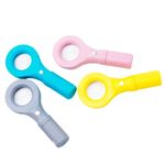 lupa de mão pequena com 5 leds diversas cores lupa de mão pequena com 5 leds diversas cores