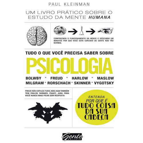 tudo o que você precisa saber sobre psicologia