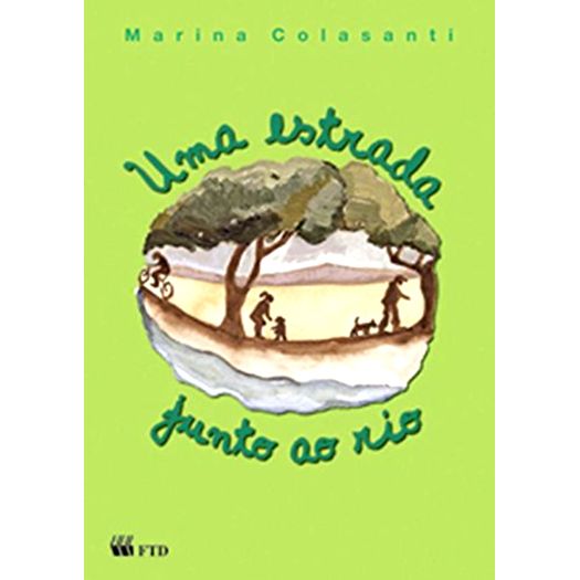 Uma Estrada Junto Ao Rio Uma Estrada Junto Ao Rio