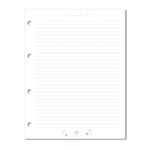 refil fichário pautado 96 folhas refil fichário pautado 96 folhas