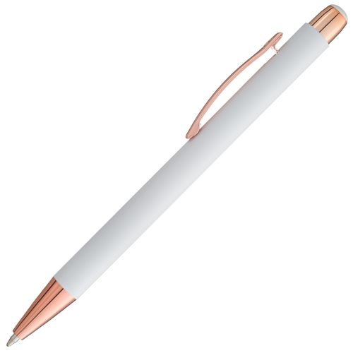 caneta esferográfica cooper branca di11008b crown