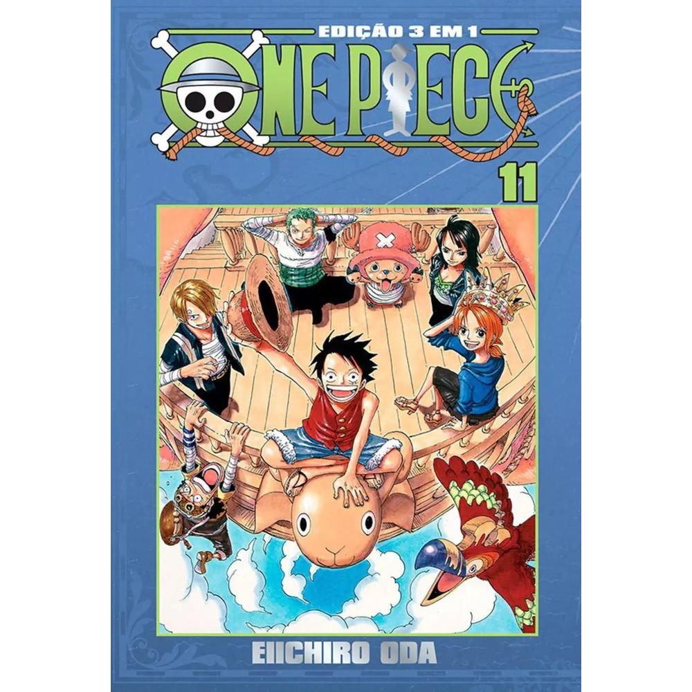 One Piece 3 em 1 - 02 - Eiichiro Oda - Português Capa Comum