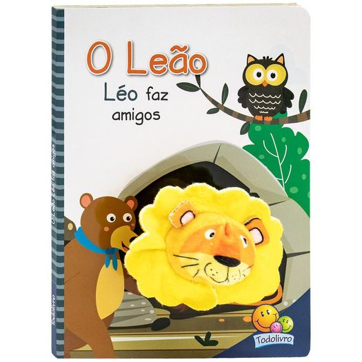 dedinhos fantoches - o leão léo faz amigos dedinhos fantoches - o leão léo faz amigos