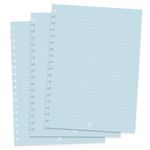 refil para caderno colegial smart 48 folhas azul dac
