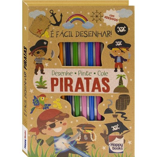 é fácil desenhar - piratas é fácil desenhar - piratas