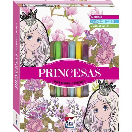 meu superkit brilhante de arteterapia - princesas meu superkit brilhante de arteterapia - princesas