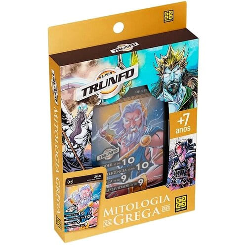 jogo de cartas super trunfo mitologia grega