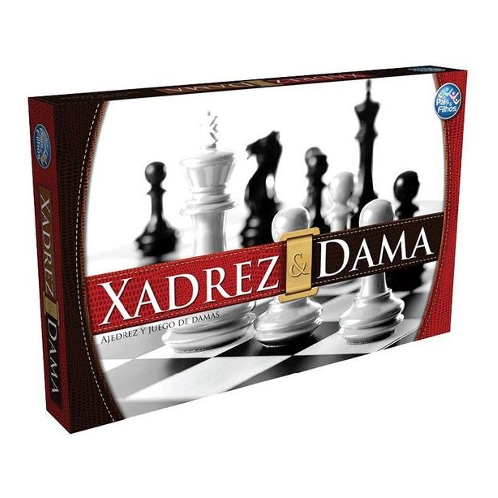 Jogo De Xadrez E Dama - Livrarias Curitiba