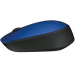 mouse wireless m170 azul - logitech