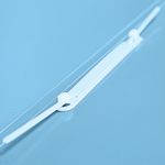 pasta com grampo plástico azul pastel pasta com grampo plástico azul pastel