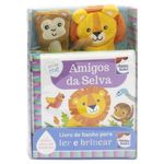 little me melhores amigos - um livro de banho: amigos da selva little me melhores amigos - um livro de banho: amigos da selva