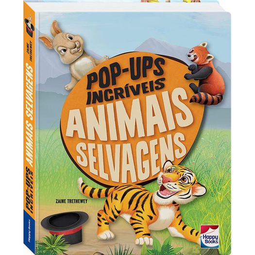 pop-ups incríveis: animais selvagens