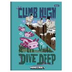 caderno linguagem brochura 80 folhas minecraft caderno linguagem brochura 80 folhas minecraft