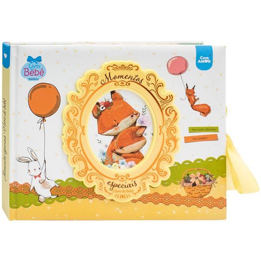 momentos especiais - livro do bebê (amarelo) momentos especiais - livro do bebê (amarelo)