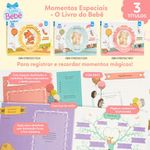 momentos especiais - livro do bebê (rosa)