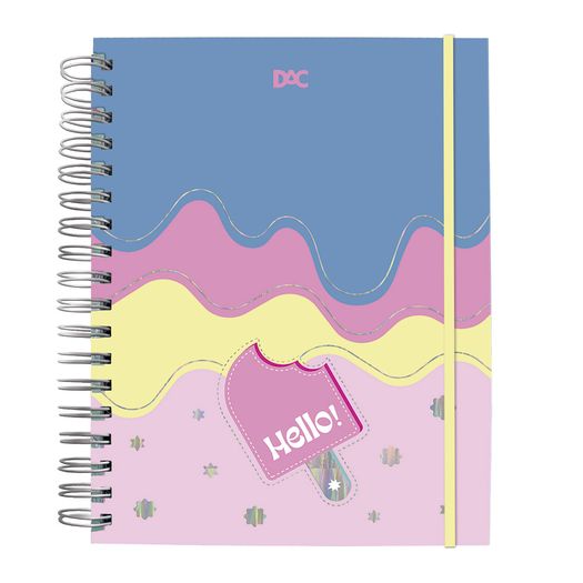 caderno smart mini hello 80 folhas caderno smart mini hello 80 folhas