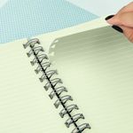 refil caderno mini smart colorido 90 gramas 48 folhas