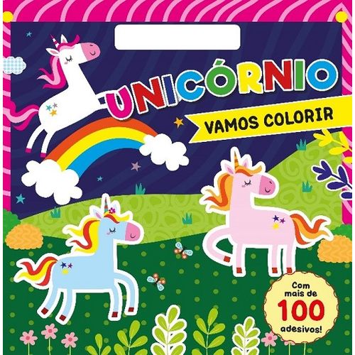 vamos colorir - unicórnio