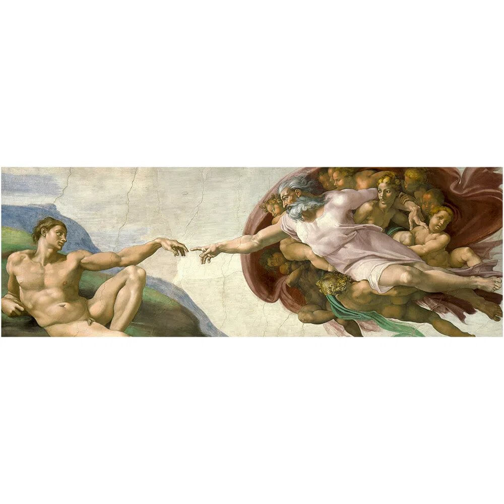 Quebra-Cabeça 1500 Peças Panorama Criação De Adão - Livrarias Curitiba