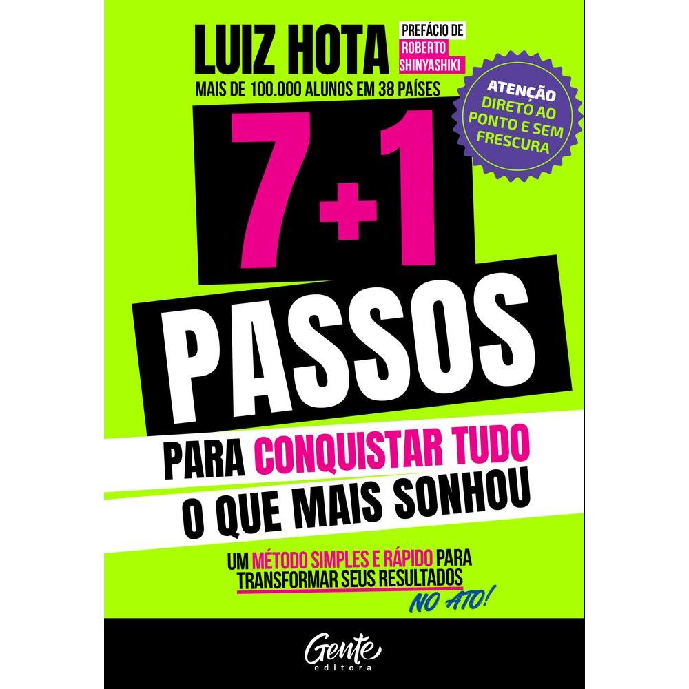 7 + 1 Passos Para Conquistar Tudo O Que Mais Sonha - Livrarias Curitiba