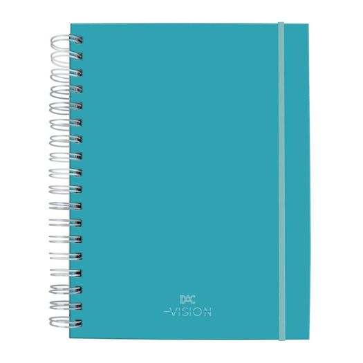 caderno smart universitário vision verde 80 folhas