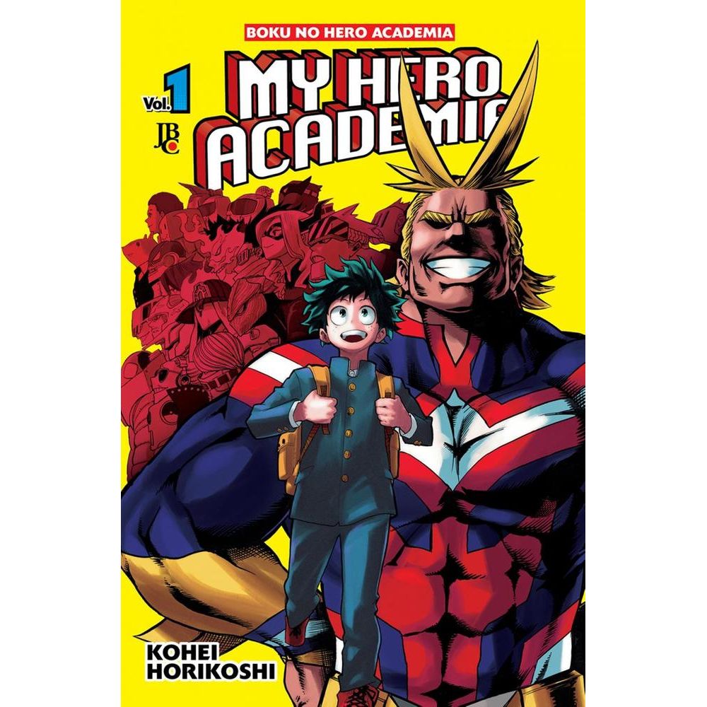 Livro Mangá- My Hero Academia - n.º 3