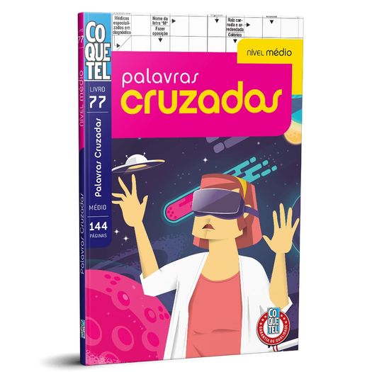 PALAVRAS CRUZADAS JUMBO - NIVEL MEDIO - LIVRO 15 - COQUETEL - Joreli  Livraria e Revistaria