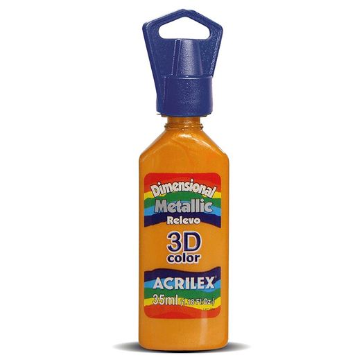 tinta dimensional metallic 3d ouro tinta dimensional metallic 3d ouro