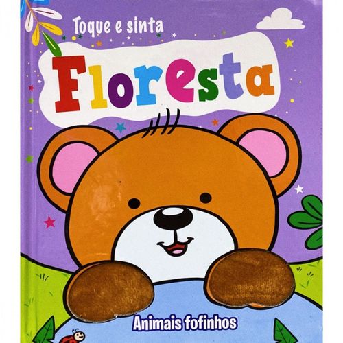 toque e sinta - floresta animais fofinhos