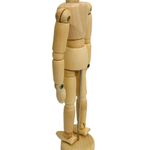 boneco articulado de madeira boneco articulado de madeira