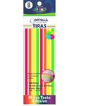 tiras fitas marcador linha adesivo cores neon off paper tiras fitas marcador linha adesivo cores neon off paper