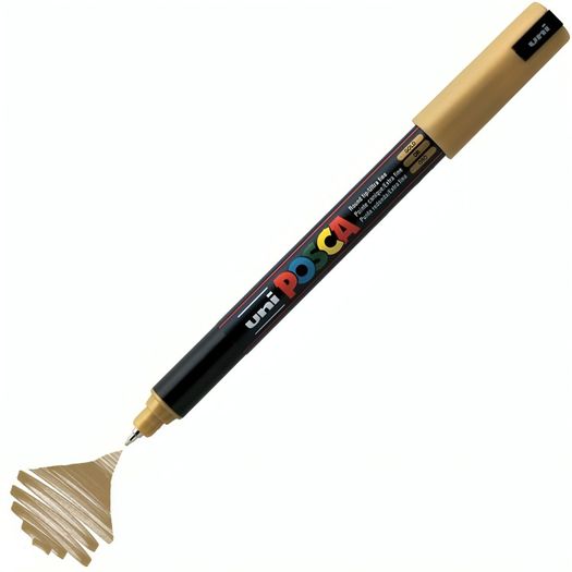 marcador permanente posca ouro marcador permanente posca ouro
