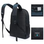 mochila de costas hang loose preto nytron
