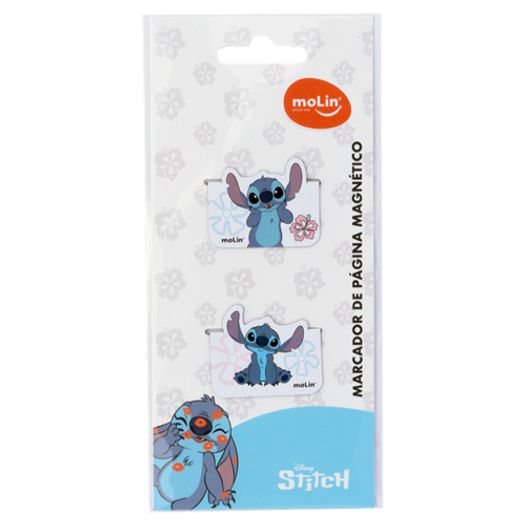 marcador de página stitch disney com 2 unidades marcador de página stitch disney com 2 unidades