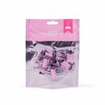 binder clips 19mm rosa pastel 12 peças binder clips 19mm rosa pastel 12 peças