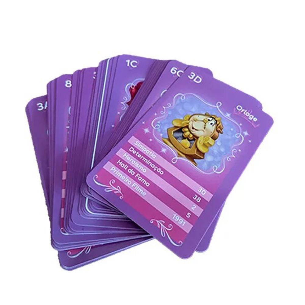 Jogo Carta Super Trunfo Princesas Disney Baralho Menina Grow - Deck de  Cartas - Magazine Luiza