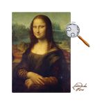 quebra-cabeça combo 1000 + 1500 peças - monalisa e a última ceia quebra-cabeça combo 1000 + 1500 peças - monalisa e a última ceia