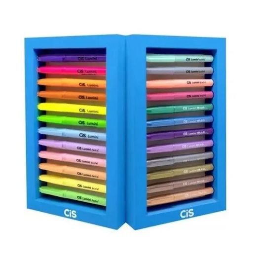 marca texto lumini 24 cores cis marca texto lumini 24 cores cis