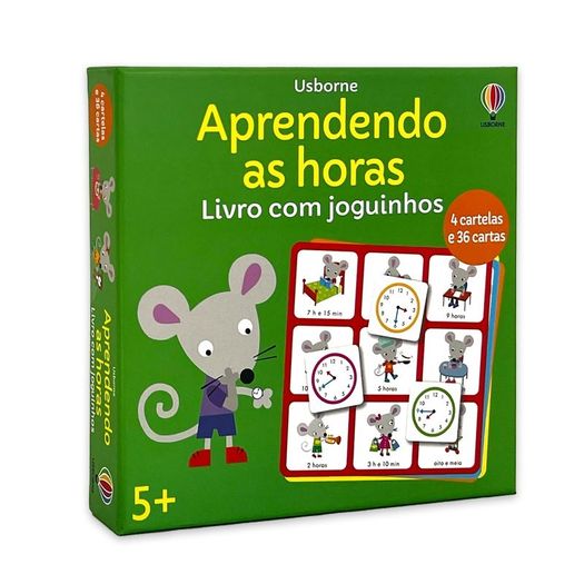 aprendendo as horas - livro com joguinhos aprendendo as horas - livro com joguinhos