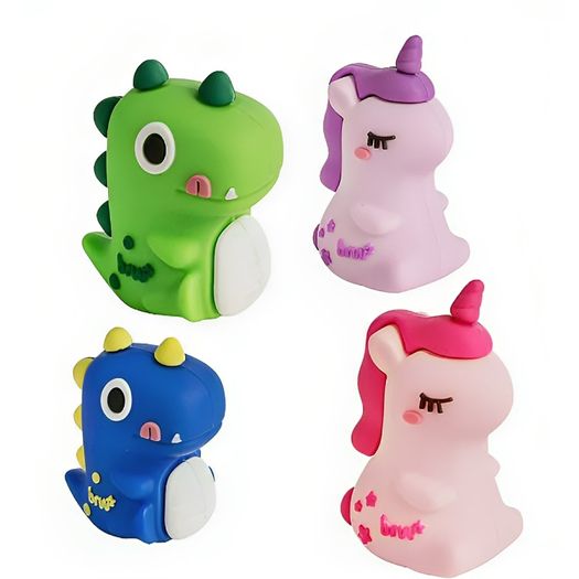 apontador emborrachado raptors/magic diversos modelos apontador emborrachado raptors/magic diversos modelos